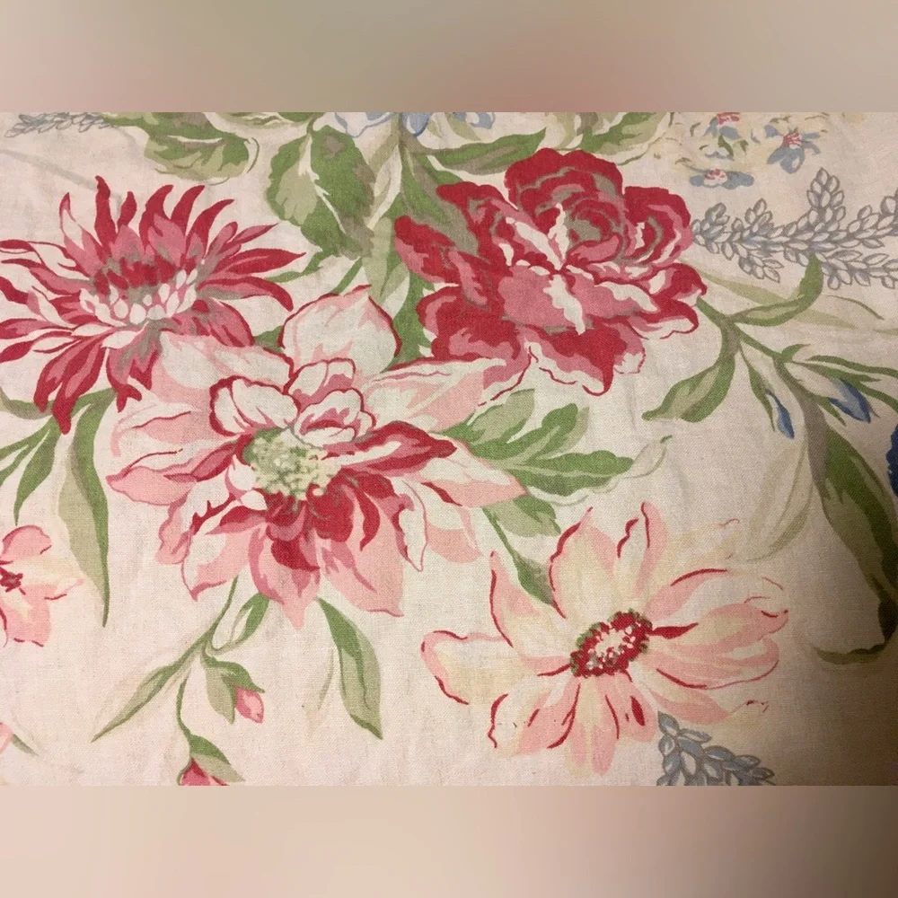 Pottery Barn Marla Floral design duvet cover